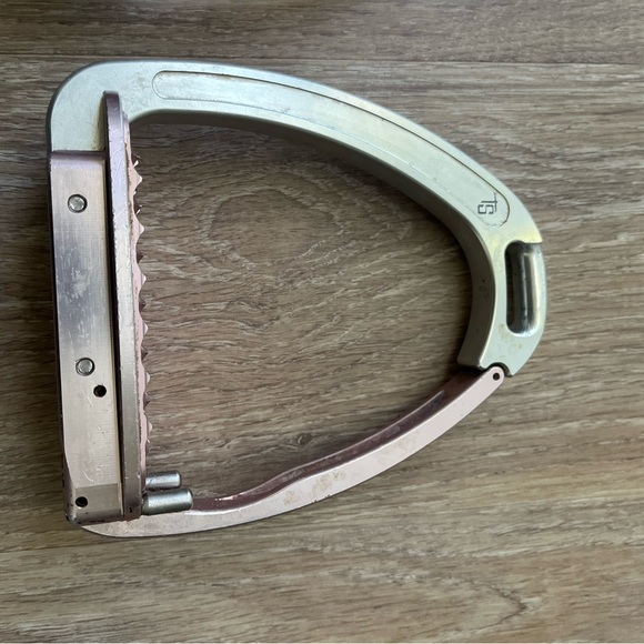 Pink and Silver TechStirrups Safety Stirrups - Picture 8 of 10